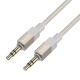 Hoco UPA32 3.5mm Male to 3.5mm Male Stereo Aux Audio cable (length: 1M) - Zelts - audio vads kabelis