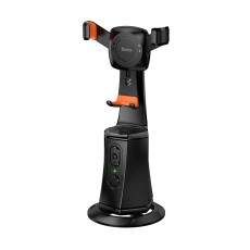 Hoco 360 degree Phone Holder with Gimbal Auto Face Tracking (4.5 - 7.0 inch) - Melns - viedtālruņu statīvs / stabilizators