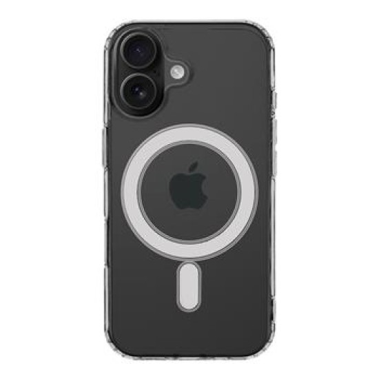 Tactical MagForce Back Case with MagSafe priekš Apple iPhone 17 - Caurspīdīgs - silikona aizmugures apvalks / bampers-vāciņš