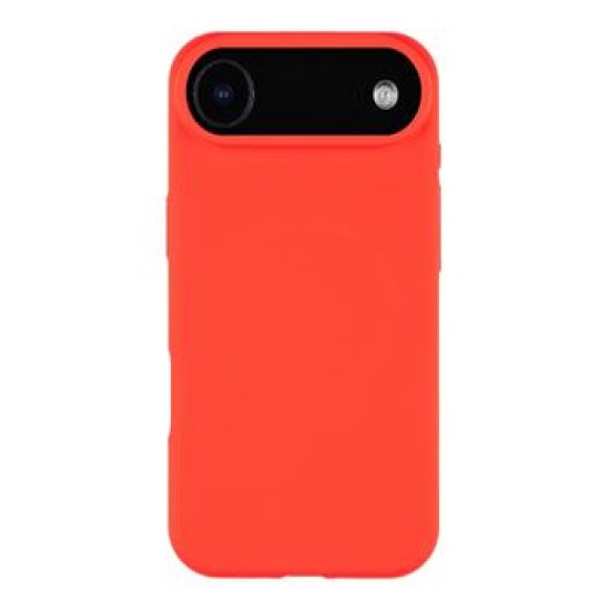 Tactical MagForce Velvet Smoothie Back Case with MagSafe priekš Apple iPhone 17 Air - Sarkans - silikona aizmugures apvalks / bampers-vāciņš