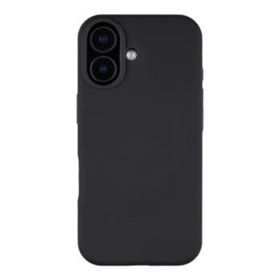 Tactical MagForce Velvet Smoothie Back Case with MagSafe priekš Apple iPhone 17 - Melns - silikona aizmugures apvalks / bampers-vāciņš