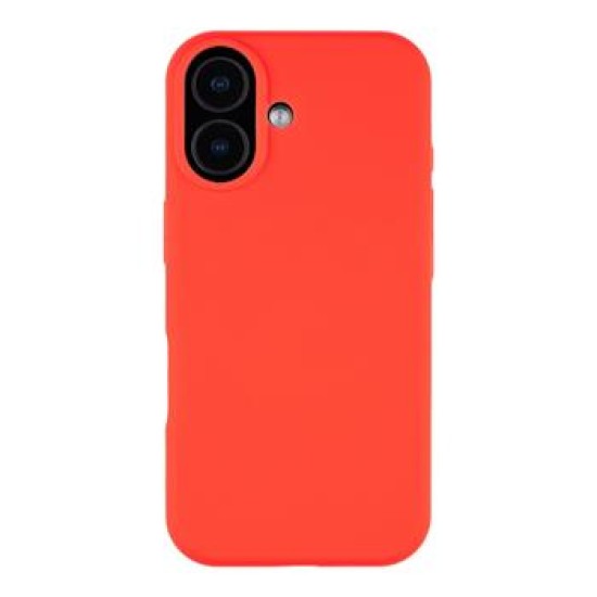 Tactical MagForce Velvet Smoothie Back Case with MagSafe priekš Apple iPhone 17 - Sarkans - silikona aizmugures apvalks / bampers-vāciņš