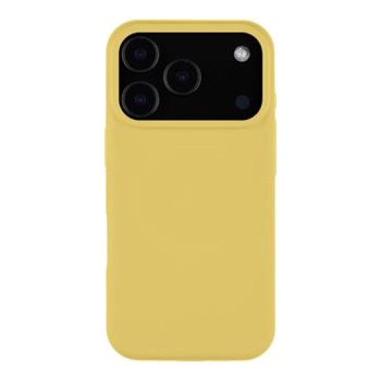 Tactical MagForce Velvet Smoothie Back Case with MagSafe priekš Apple iPhone 17 Pro - Dzeltens - silikona aizmugures apvalks / bampers-vāciņš