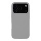 Tactical MagForce Velvet Smoothie Back Case with MagSafe priekš Apple iPhone 17 Pro - Gaiši Pelēks - silikona aizmugures apvalks / bampers-vāciņš