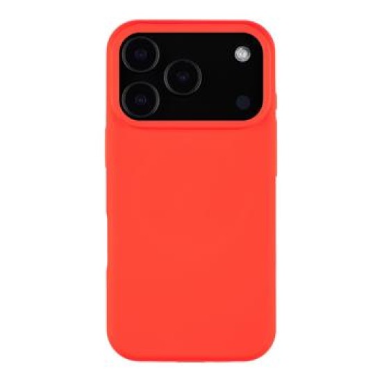 Tactical MagForce Velvet Smoothie Back Case with MagSafe priekš Apple iPhone 17 Pro - Sarkans - silikona aizmugures apvalks / bampers-vāciņš