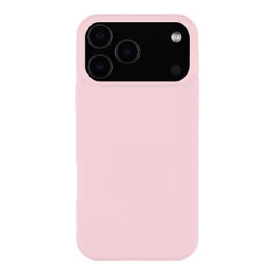 Tactical MagForce Velvet Smoothie Back Case with MagSafe priekš Apple iPhone 17 Pro - Gaiši Rozā - silikona aizmugures apvalks / bampers-vāciņš