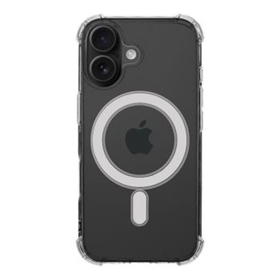 Tactical MagForce Plyo Back Case with MagSafe priekš Apple iPhone 17 - Caurspīdīgs - silikona aizmugures apvalks / bampers-vāciņš