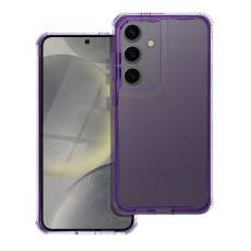 Matrix Clear Back Case priekš Samsung Galaxy S25 FE 5G S731 - Violets - silikona aizmugures apvalks / bampers-vāciņš