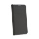 Luna Carbon Book Case priekš Samsung Galaxy A17 4G A175 / A17 5G A176 - Melns - sāniski atverams maciņš ar stendu / grāmatveida maks