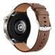 22mm Forcell F-design Eco Leather Watchband Strap - Brūns - mākslīgās ādas siksniņas (jostas) priekš pulksteņiem