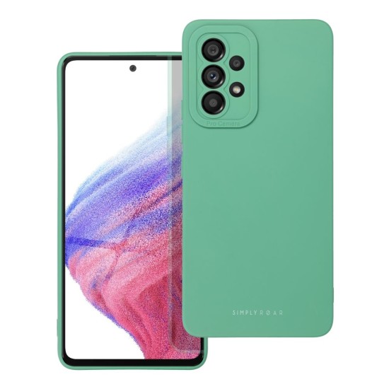 Roar Luna Back Case priekš Samsung Galaxy S25 FE 5G S731 - Zaļš - silikona aizmugures apvalks / bampers-vāciņš