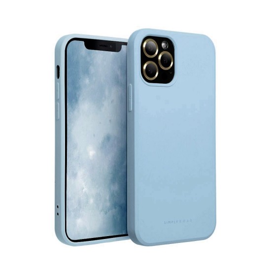 RoarKorea Space Back Case priekš Samsung Galaxy S25 FE 5G S731 - Gaiši Zils - silikona aizmugures apvalks / bampers-vāciņš