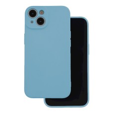 OEM Silicone Back Case (Microfiber Soft Touch) priekš Apple iPhone 17 Air - Gaiši Zils - matēts silikona aizmugures apvalks