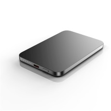 Qualo 5000mAh MagSafe Power Bank 20W with USB Type-C - Pelēks - Ārējas uzlādes batereja lādētājs-akumulators ar MagSafe
