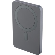 Qualo 5000mAh MagSafe Power Bank 20W with USB Type-C - Sudrabains - Ārējas uzlādes batereja lādētājs-akumulators ar MagSafe