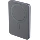 Qualo 5000mAh MagSafe Power Bank 20W with USB Type-C - Sudrabains - Ārējas uzlādes batereja lādētājs-akumulators ar MagSafe