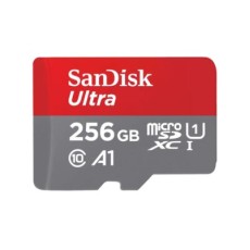 Sandisk Ultra 256GB Micro SDHC UHS-I Card class10 ar SD Adapteri Atmiņas karte