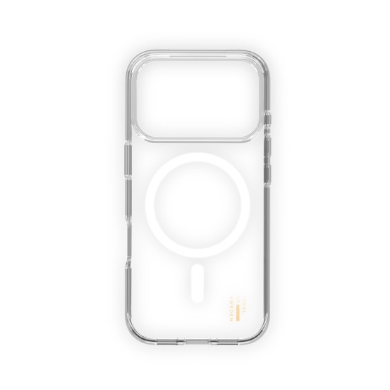 iDeal of Sweden Clear MagSafe Back Case priekš Apple iPhone 17 Pro - Clear - silikona aizmugures apvalks / bampers-vāciņš