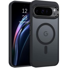 Matte MagSafe Back Case priekš Google Pixel 10 / 10 Pro - Caurspīdīgs - triecienizturīgs silikona-plastikāta aizmugures apvalks / bampers-vāciņš