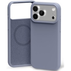 Mercury Pure Silicone Case (Microfiber Soft Touch) with MagSafe priekš Apple iPhone 17 - Ceriņu - matēts silikona aizmugures apvalks (bampers vāciņš)