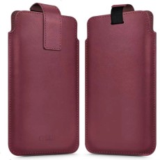 Tech-Protect SM65 Universal Phone Pouch Case 6.0 - 6.9-inch - Bordo - universāls maks futlāris kabatiņa