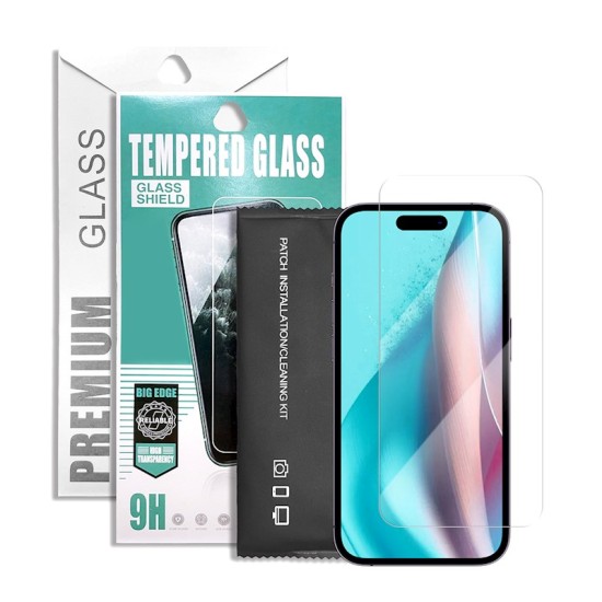 OEM 2.5D Premium Tempered Glass screen protector priekš Xiaomi Redmi 15 (171,08mm) - Ekrāna Aizsargstikls / Bruņota Stikla Aizsargplēve