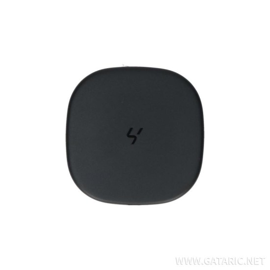 Havit H33 Wireless Charger 10W with USB to Micro USB Cable - Melns - Universāls induktīvs bezvadu USB lādētājs paliktnis