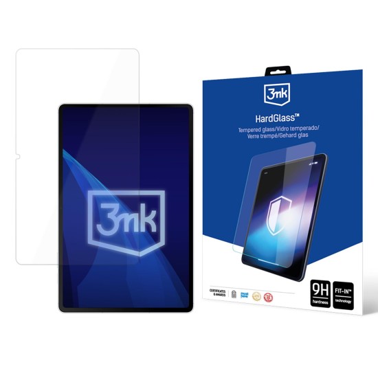 3MK HardGlass Tempered Glass Screen Protector priekš Samsung Galaxy Tab S10 FE+ X620 / X626 - Ekrāna Aizsargstikls / Bruņota Stikla Aizsargplēve