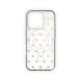 iDeal of Sweden Clear MagSafe Back Case priekš Apple iPhone 16 Pro Max - Golden Hearts - silikona aizmugures apvalks / bampers-vāciņš