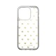 iDeal of Sweden Clear Back Case priekš Apple iPhone 15 Pro - Golden Hearts - silikona aizmugures apvalks / bampers-vāciņš