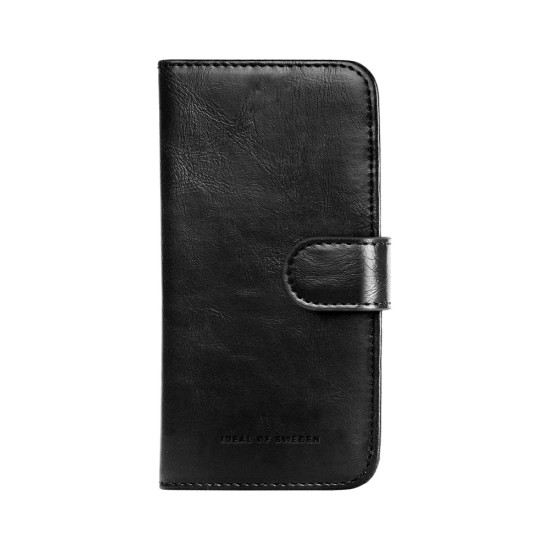 iDeal of Sweden Magnet Wallet+ Case priekš Samsung Galaxy A33 5G A336 - Black - mākslīgās ādas sāniski atverams maciņš ar bamperu uz magnēta
