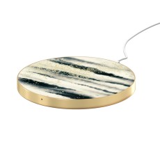 iDeal of Sweden Fashion Qi Wireless Fast Charger 10W with Micro-USB Cable - Golden Tie Dye - Universāls induktīvs bezvadu USB lādētājs paliktnis