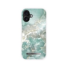 iDeal of Sweden Fashion MagSafe Back Case priekš Apple iPhone 16 - Azura Marble - plastikāta aizmugures apvalks / bampers-vāciņš