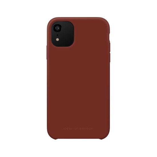 iDeal of Sweden Silicone Back Case priekš Apple iPhone 11 - Dark Amber - silikona aizmugures apvalks / bampers-vāciņš