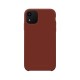iDeal of Sweden Silicone Back Case priekš Apple iPhone 11 - Dark Amber - silikona aizmugures apvalks / bampers-vāciņš
