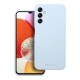 Roar Cloud-Skin Silicone Case (Microfiber Soft Touch) priekš Xiaomi Redmi Note 14 Pro / Note 14 Pro+ / Poco X7 - Gaiši Zils - matēts silikona aizmugures apvalks (bampers vāciņš)