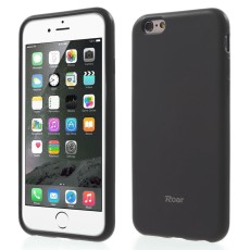 RoarKorea All Day Colorful Jelly Case priekš Xiaomi Redmi 15C 5G - Melns - matēts silikona apvalks / bampers-vāciņš