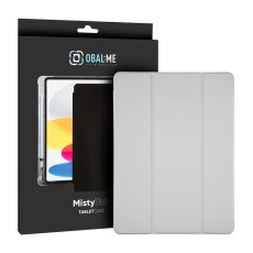 OBAL:ME MistyTab Case priekš Samsung Galaxy Tab A11 X133 / X135 / A9 X110 / X115 - Gaiši Pelēks - sāniski atverams maciņš ar magnētu un stendu