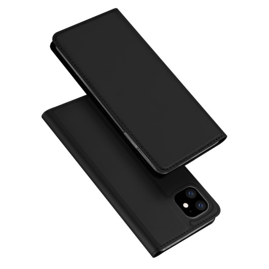 Dux Ducis Skin Pro series priekš Xiaomi Poco X7 Pro - Melns - sāniski atverams maciņš ar magnētu un stendu (ādas maks, grāmatiņa, leather book wallet case cover stand)