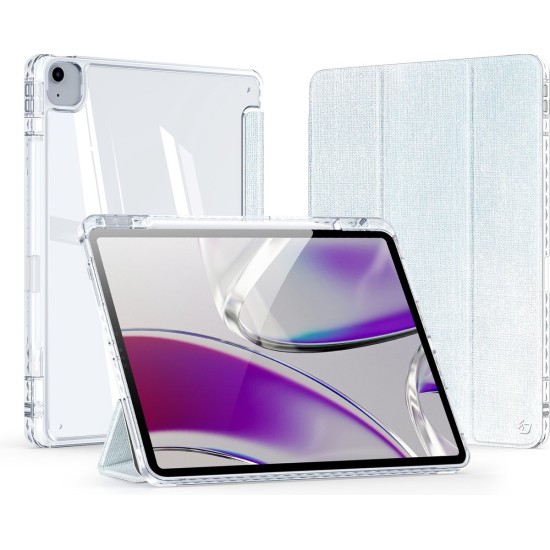 Dux Ducis Unid Foldable Book Case with Pencil Storage priekš Apple iPad Pro 13 (2024 / 2025) - Zils - sāniski atverams maciņš ar stendu