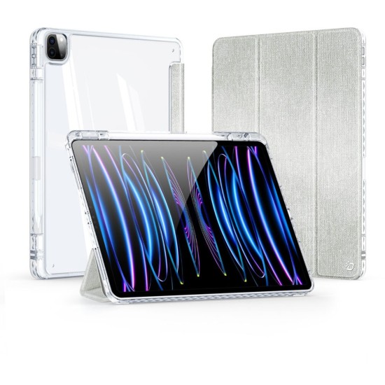Dux Ducis Unid Foldable Book Case with Pencil Storage priekš Apple iPad Pro 13 (2024 / 2025) - Zaļs - sāniski atverams maciņš ar stendu