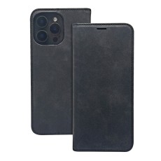 Smart Suede Book Case priekš Samsung Galaxy S20 FE G780 - Melns - sāniski atverams maciņš ar stendu / grāmatveida maks