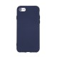 OEM Silicone Back Case (Microfiber Soft Touch) priekš Apple iPhone 17 - Tumši Zils - matēts silikona aizmugures apvalks