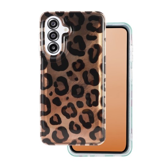 Animal Print Case priekš Samsung Galaxy A56 5G A566 / A36 5G A366 - Brūns - silikona aizmugures apvalks / bampers-vāciņš