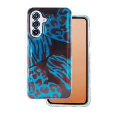 Animal Print Case priekš Samsung Galaxy A56 5G A566 / A36 5G A366 - Zils - silikona aizmugures apvalks / bampers-vāciņš