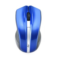 ART (AM-97) Wireless Optical Mouse 2.4G / 1000 DPI (2xAAA Batteries) - Zila - Bezvadu datorpele