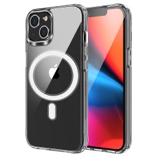 Clear MagSafe (Mid) Back Case priekš Samsung Galaxy S25 FE 5G S731 - Caurspīdīgs - silikona-plastikāta aizmugures apvalks / bampers-vāciņš