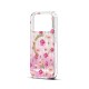 iDeal of Sweden Mirror Back Case with MagSafe priekš Apple iPhone 17 Pro - Rose Blush Floral - silikona-plastikāta aizmugures apvalks / bampers-vāciņš