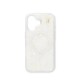 iDeal of Sweden Pearlised MagSafe Back Case priekš Apple iPhone 17 - White - silikona-plastikāta aizmugures apvalks / bampers-vāciņš