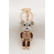 Bear Bag Keychain - Brūns - Piekarināms aksesuārs / Somas piekariņš